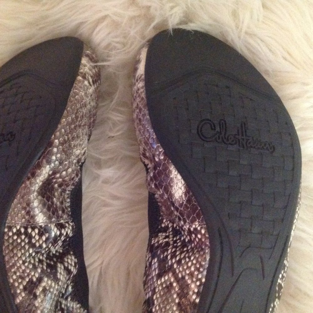 Cole Haan snake print flats - Picture 5 of 5